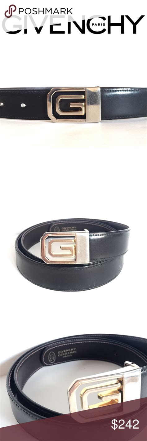 givenchy logo belt vintage|Givenchy belt price.